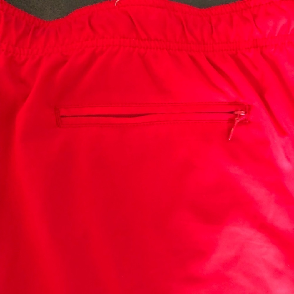 Columbia Swim Trunks Drawstring Waist Mesh Lining Pickets Size XXL RED Vacation - Picture 5 of 7
